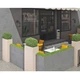 Керамограніт Cersanit Milton Dark Grey 29,8x59,8 см - зображення 2