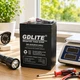 Аккумулятор 6V GD-645 4.5Ah свинцово-кислотный герметичный для детских машинок, весов, фонарей и систем сигнализации - изображение 1