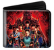 Кошелек детский Странные дела Stranger Things визитница подарок для девочки для мальчика, 11,5x9,5x2 см, черный (SVS) - изображение 3