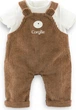 Комбінезон для ляльки Corolle Little Explorer Коричневий 36 см (9000141980) - зображення 4
