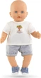 Комплект одягу для ляльки Corolle Little Explorer Сірий 36 см (9000141970) - зображення 3