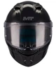 Шолом MT Stinger 2 Pure, XL, Чорний (3080453) - изображение 4