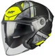 Шолом MT Cosmo SV Arrow, XL, Чорний матовий/Жовтий (3080369) - изображение 1