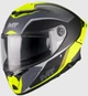 Шолом MT Thunder 4 R SV Wind Tunnel, M, Чорний матовий/Жовтий (3080519) - изображение 1