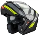 Шолом MT Genesis SV Stroke, L, Чорний матовий/Сірий/Жовтий (3080406) - изображение 1