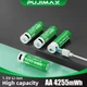 Комплект акумуляторів PUJIMAX AA Li-ion 1.5 V 4255 mWh (4 шт.) у кейсі + кабель USB Type-C - зображення 5