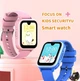 Дитячий смарт годинник Lemfo KT27 з GPS трекером, 4G SIM карткою, датчиком зняття з руки, пульсометром, відеодзвінками, та прослуховуванням Рожевий - зображення 6