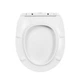 Унітаз підвісний безобідковий Kroner Oker WHI533536 (CV033120) - зображення 11