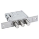Механизм замка ABARO B10.01pb (BS52,5мм) матовый никель 5 ключей тех.упаковки.без отв. планки - изображение 7