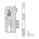 Механизм замка ABARO M2000-45 (BS45*85мм) SN матовый никель - изображение 7
