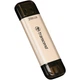 USB флеш накопитель Transcend 256GB JetFlash 930 Gold-Black USB 3.2/Type-C - изображение 3