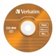 Диск CD Verbatim CD-RW 700Mb 12X SlimBox 5шт Color - зображення 4