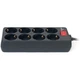 Сетевой фильтр питания REAL-EL RS-8 Protect 5m, black - изображение 5