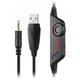 Навушники REAL-EL GDX-7650 Black-Red - зображення 3