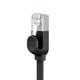Кабель RJ45 Gigabit Ethernet 5м CAT6 плоский черный для подключения компьютера Baseus PCWL-D01 - изображение 4