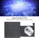 Внешний CD/DVD привод USB / Type-C для ноутбука и ПК, Slim CD/DVD-RW - изображение 2