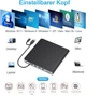 Внешний DVD-привод Kadlun SY-910 USB 3.0/Type-C, CD/DVD RW, портативный оптический привод для ноутбука и ПК - изображение 4