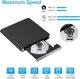 Внешний DVD-привод Kadlun SY-910 USB 3.0/Type-C, CD/DVD RW, портативный оптический привод для ноутбука и ПК - изображение 6