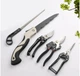 Набор садовых инструментов 5 в 1 Garden Set SK-5 — секаторы, для прививки, прививочный набор, инструменты для обрезки деревьев и кустарников - изображение 3