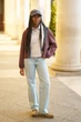 Укороченная рубашка свободного кроя JW ANDERSON UNIQLO в клетку 1159862495 (Голубой XL) - изображение 11