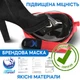 Повнолицева панорамна S/M Снорклінг Маска для плавання VelaSport 1.0 на все обличчя для купання пірнання мономаска з трубкою та клапаном з кріпленням для екшн камери дитячі та дорослі Black Pink - зображення 2