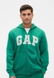 Толстовка на флисе GAP с логотипом 1159860856 (Зеленый M) - зображення 1