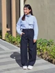 Рубашка Uniqlo в полоску 1159857830 (Голубой XL) - изображение 12