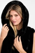 Женская жилетка из экомеха GUESS с капюшоном 1159865167 (Черный S) - изображение 5