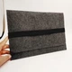 Чехол MacBook 14.2"/13.6"/13.3"/13" Felt Bag Stipe black - изображение 2