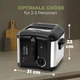 Фритюрница Clatronic FR 3649 2,5л, 1600 Вт, черная нержавеющая сталь - изображение 4