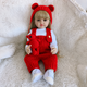 Реалістична Кукла Реборн 55 см повністю вінілова Doll Reborn Baby К0100325 - зображення 4