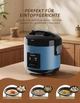 Рисоварка-пароварка Eamoment DRC-5020BL 1 л, 400 Вт - вкусно, быстро и без лишних хлопот - изображение 2