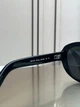 Солнцезащитные очки Prada SPR C05 черные авиаторы ацетат темная линза унисекс оригинал - изображение 6