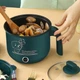 Електрична мультисковорідка 1.8 л портативна з антипригарним покриттям Mini Electric Hot Pot 2 режими - зображення 4