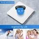 Напольные электронные весы Homebuds HB9059 до 182 кг, цифровые весы для веса тела LED - изображение 6