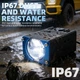 Протитуманні лінзи Sanvi Bi-LED S101 9-16V 50/68w 5500k LASER - изображение 7