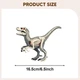 3D пазл-скелет динозавра Velociraptor 3105, анатомическая модель с органами, учебный набор 6+ - изображение 4