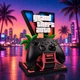 Універсальний тримач-підставка для геймпада GTA 6 Inspired для PS5 / Xbox, 3D-друк PLA Bambu Lab, декоративна підставка для контролера - изображение 9