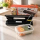 Вакууматор для продуктов Luma Bella LB-63027 100 Вт 60 кПа, вакуумный упаковщик 30 см, 10 пакетов и шланг для контейнеров - изображение 5