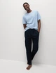 Мужская хлопковая пижама Marks&Spencer размер M denim mix 0263 - зображення 4