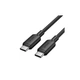 Дата кабель USB-C to USB-C 1.0m 3A black Vention (TRCBF) - зображення 2