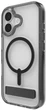 Etui na smartfon Zagg Santa Cruz Snap Kickstand do Apple iPhone 17 Black Transparent (702318948) - obraz 5