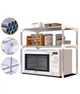 Полиця - органайзер для мікрохвильової печі - Multifunctional storage rack - изображение 1