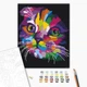 Картина по номерам Brushme Радужный котенок 40x50 см BS35799 - изображение 2