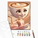 Картина за номерами Ballerina Cappuccino SBS037 - изображение 2