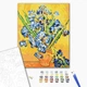 Картина по номерам Brushme Ирисы в Вазе. Винсент Ван Гог 40 x 50 BS52876 - изображение 2