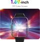 Смарт-часы Jugeman 1.69" HD с пульсометром, SpO2, 25 спортивными режимами и IP68 черный - изображение 2