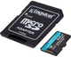 Карта пам'яті Kingston microSDXC 512GB Canvas Go! Plus G4 Class 10 UHS-I U3 V30 A2 + SD-адаптер (SDCG4/512GB) - зображення 2