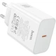 Сетевое зарядное устройство Hoco C162A Type-C PD 40W white - изображение 5