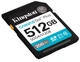 Карта памяти Kingston SDXC 512GB Canvas Go! Plus G4 Class 10 UHS-I U3 V30 (SDG4/512GB) - изображение 2